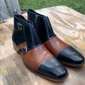 Stacy Adam’s double monk boot as 11m